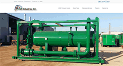 Desktop Screenshot of clk-industries.com
